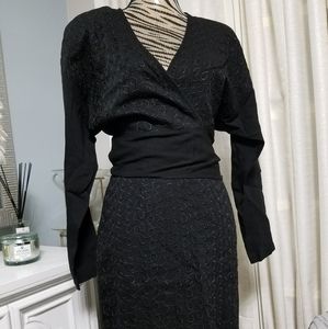 Wrap blouse n skirt